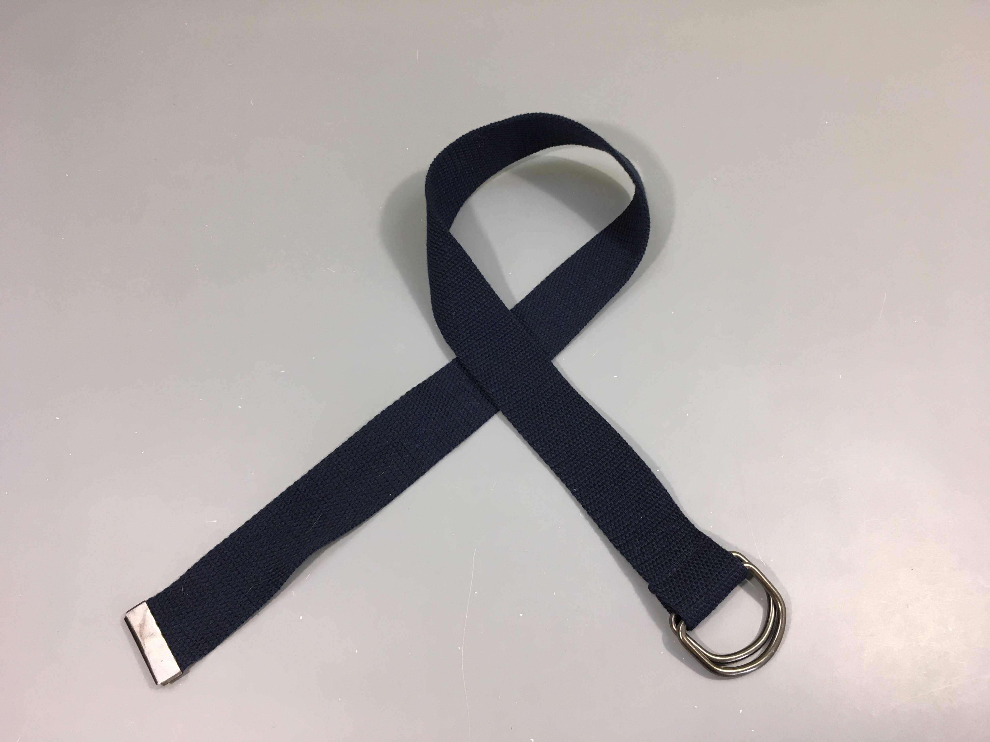 Ceinture textile bleue