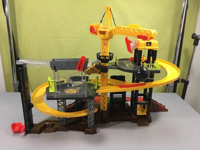 Dickie toys construction Grue sonore et lumineuse-Complet et fonctionne, moins cher chez Petit Kiwi