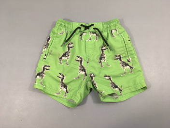 Maillot short vert dinos