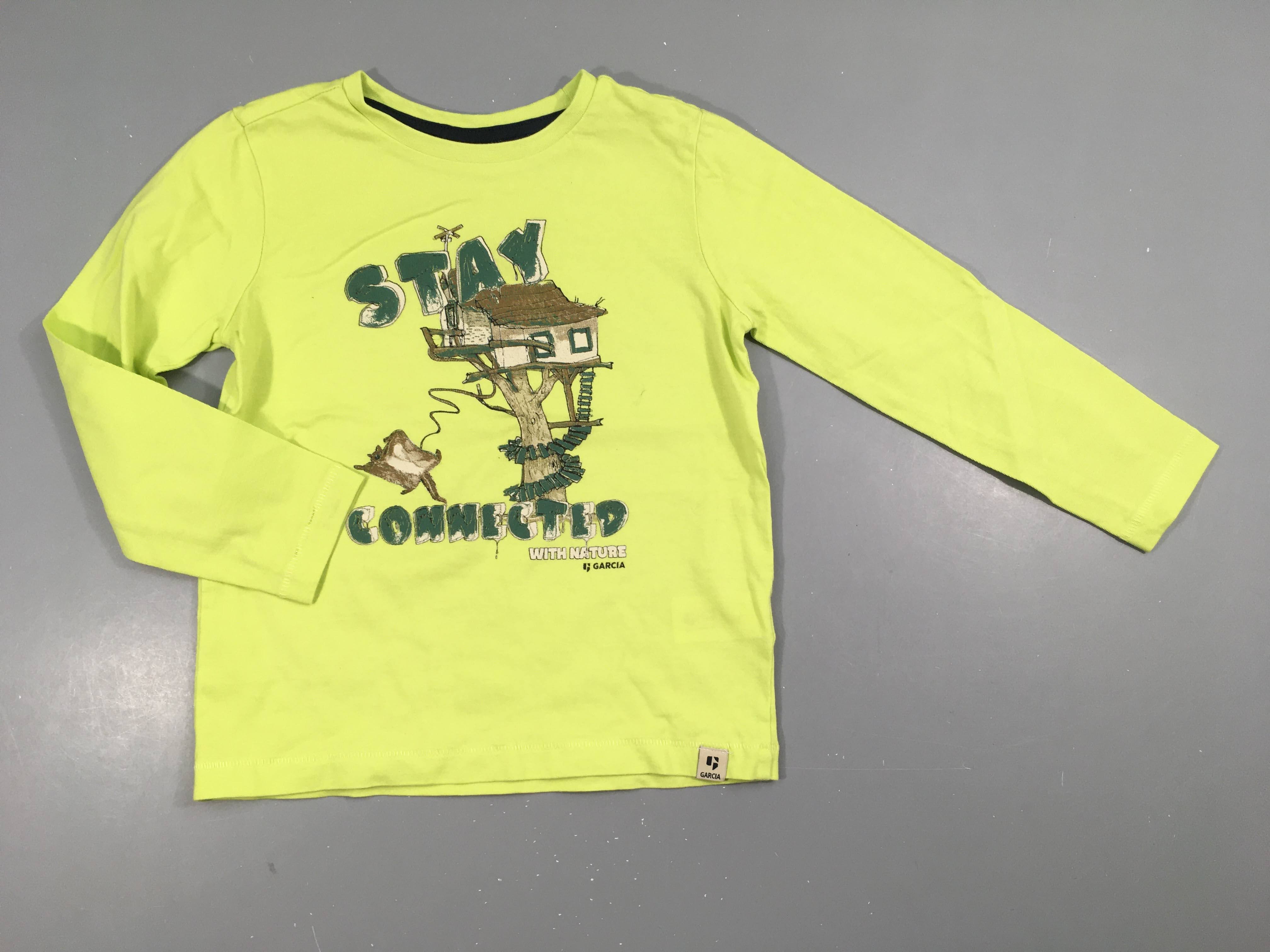 T-shirt m.l vert anis Stay