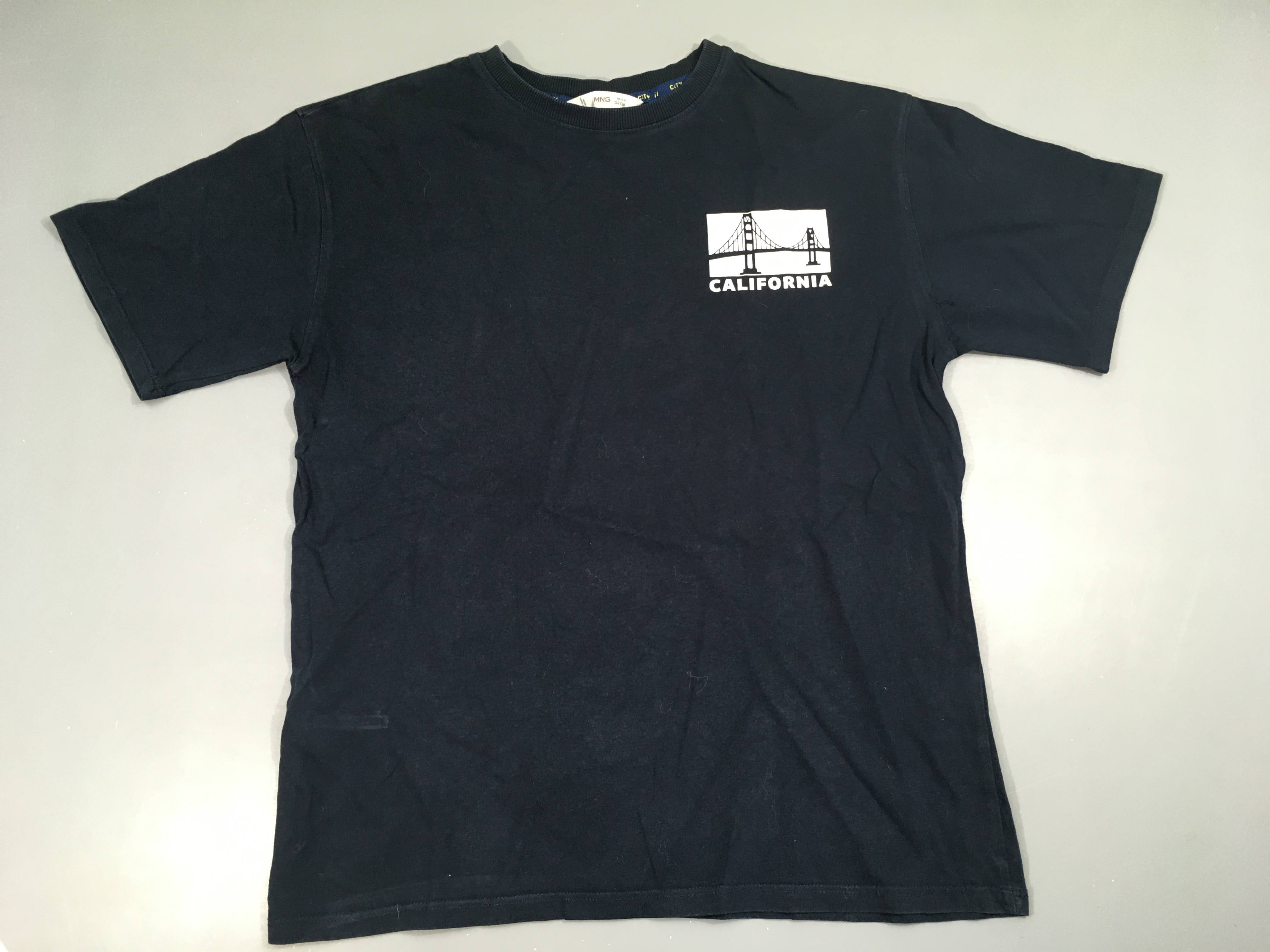 T-shirt m.c bleu foncé California