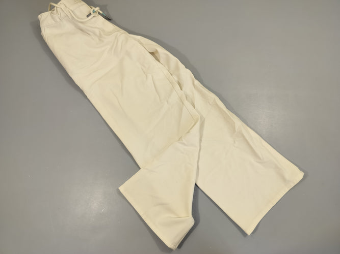 Pantalon ample beige clair, moins cher chez Petit Kiwi