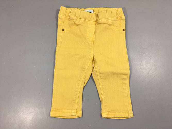 Jegging jaune, moins cher chez Petit Kiwi
