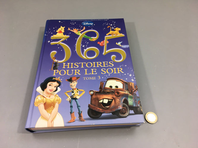 365 Histoires pour le soir Tome 3, moins cher chez Petit Kiwi
