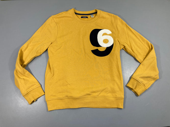 Sweat jaune 96, moins cher chez Petit Kiwi