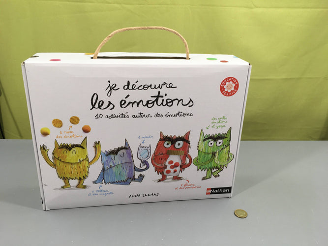 Je découvre les émotions -10 activités autour des émotions 3-7 ans - Complet, moins cher chez Petit Kiwi