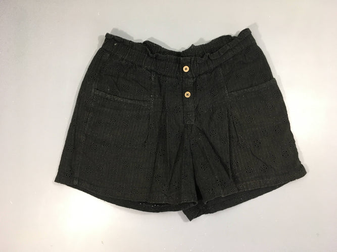 Short noir dentelle, moins cher chez Petit Kiwi