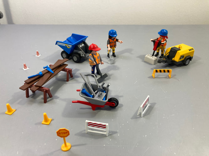 Ensemble Palymobil City Action 5472 + 6144, moins cher chez Petit Kiwi