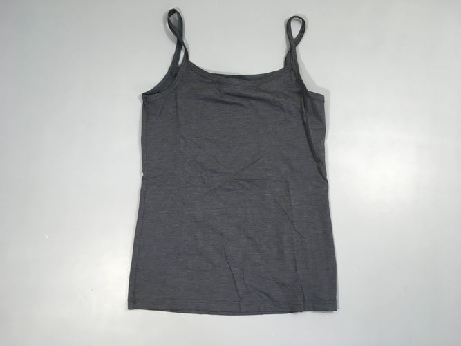 Top gris chiné, moins cher chez Petit Kiwi