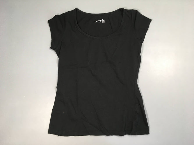 T-shirt m.c noir, moins cher chez Petit Kiwi