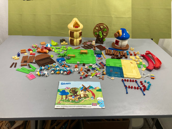 Mega Bloks Schtroumpfs 10713 Le carnaval des Schtroumpfs (En l'état), moins cher chez Petit Kiwi