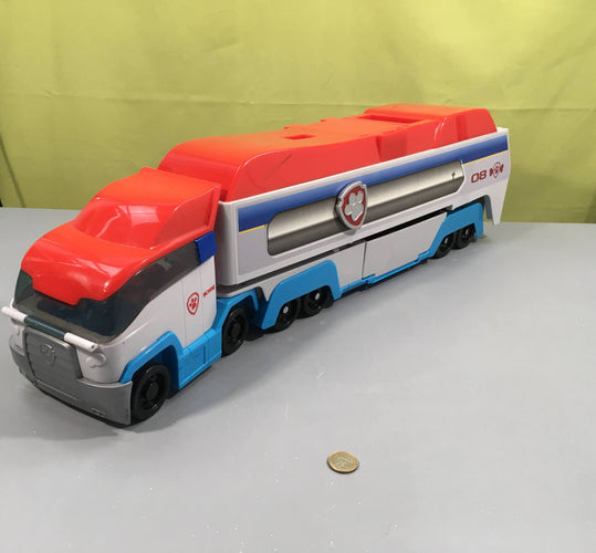 Pat patrouille Camion de transport + 3 véhicules et 1 figurine, moins cher chez Petit Kiwi