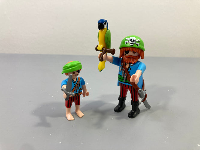 Playmobil - 5164 - Duo Pack Pirate et Enfant Pirate Complet, moins cher chez Petit Kiwi