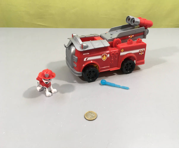Pat patrouille Camion de pompier + 1 figurine, moins cher chez Petit Kiwi