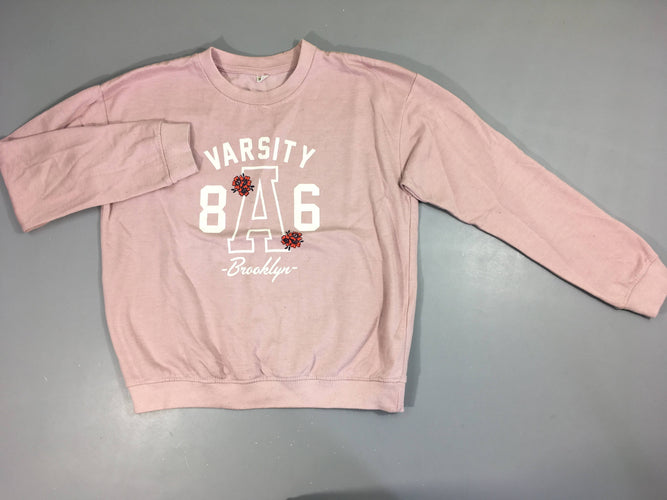 Sweat lila 8A6 Légèrement bouloché, moins cher chez Petit Kiwi