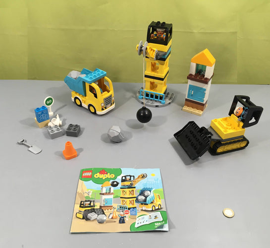 La boule de démolition 10932 - Duplo complet, moins cher chez Petit Kiwi