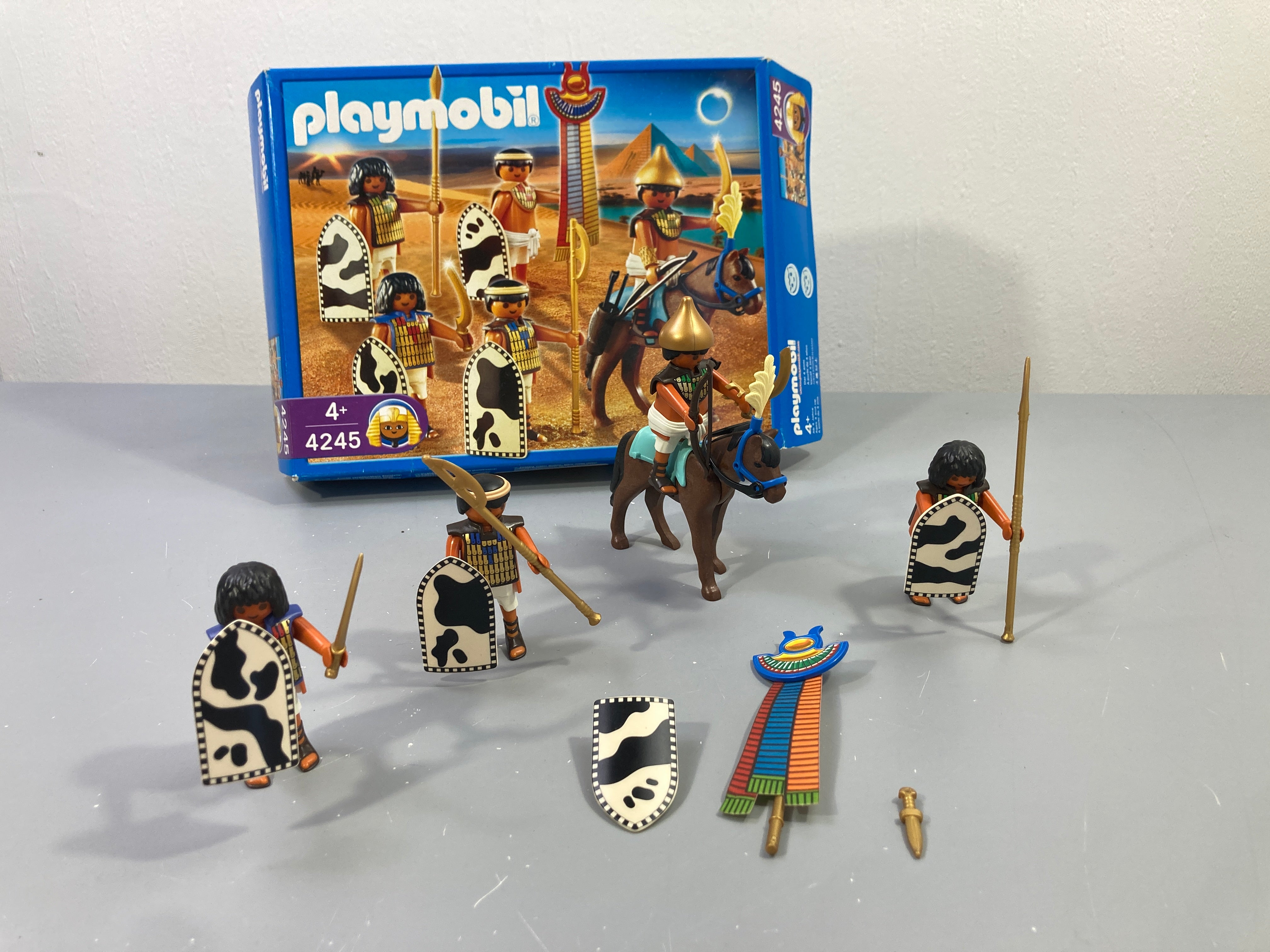 Playmobil - 4245 - Soldats Egyptiens-Manque une figurine