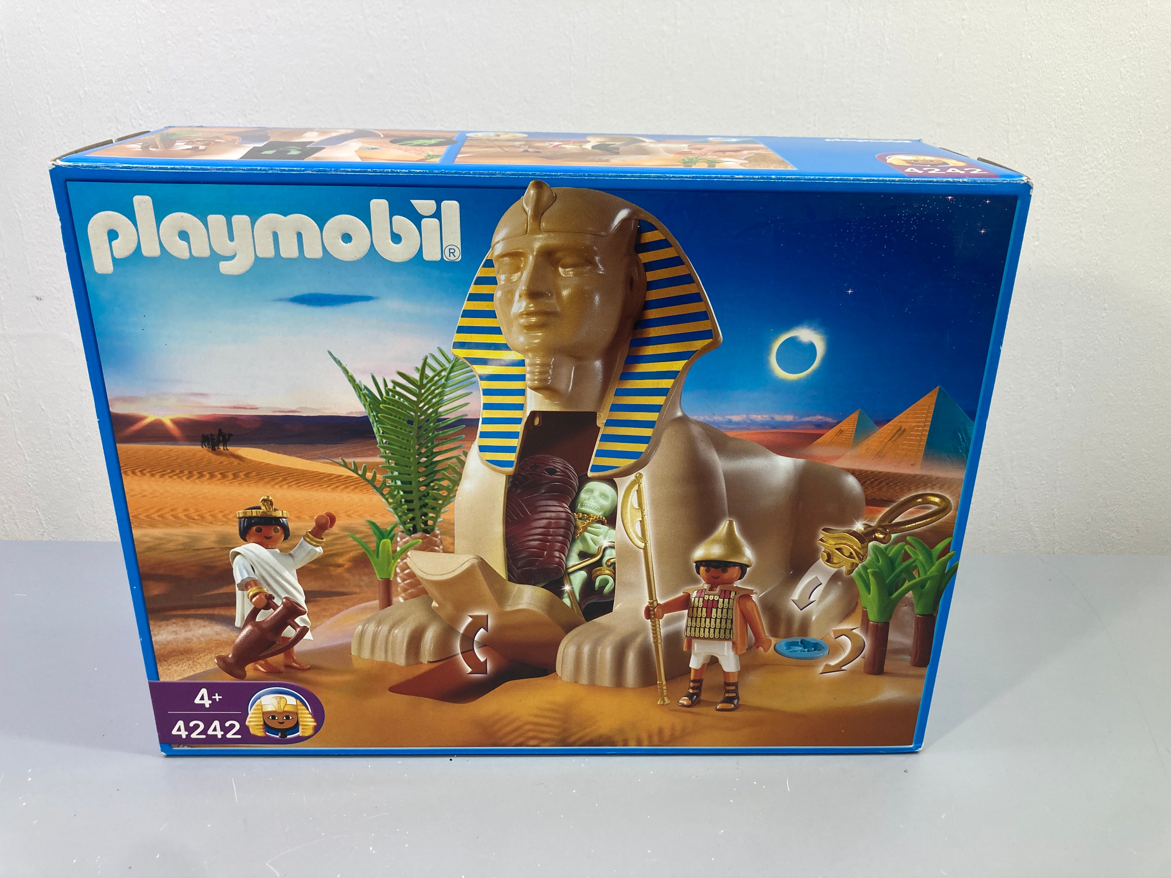 Playmobil - 4242 - Sphinx avec Momie-manque couronne squelette +1 mini tige (cassée) support de plante