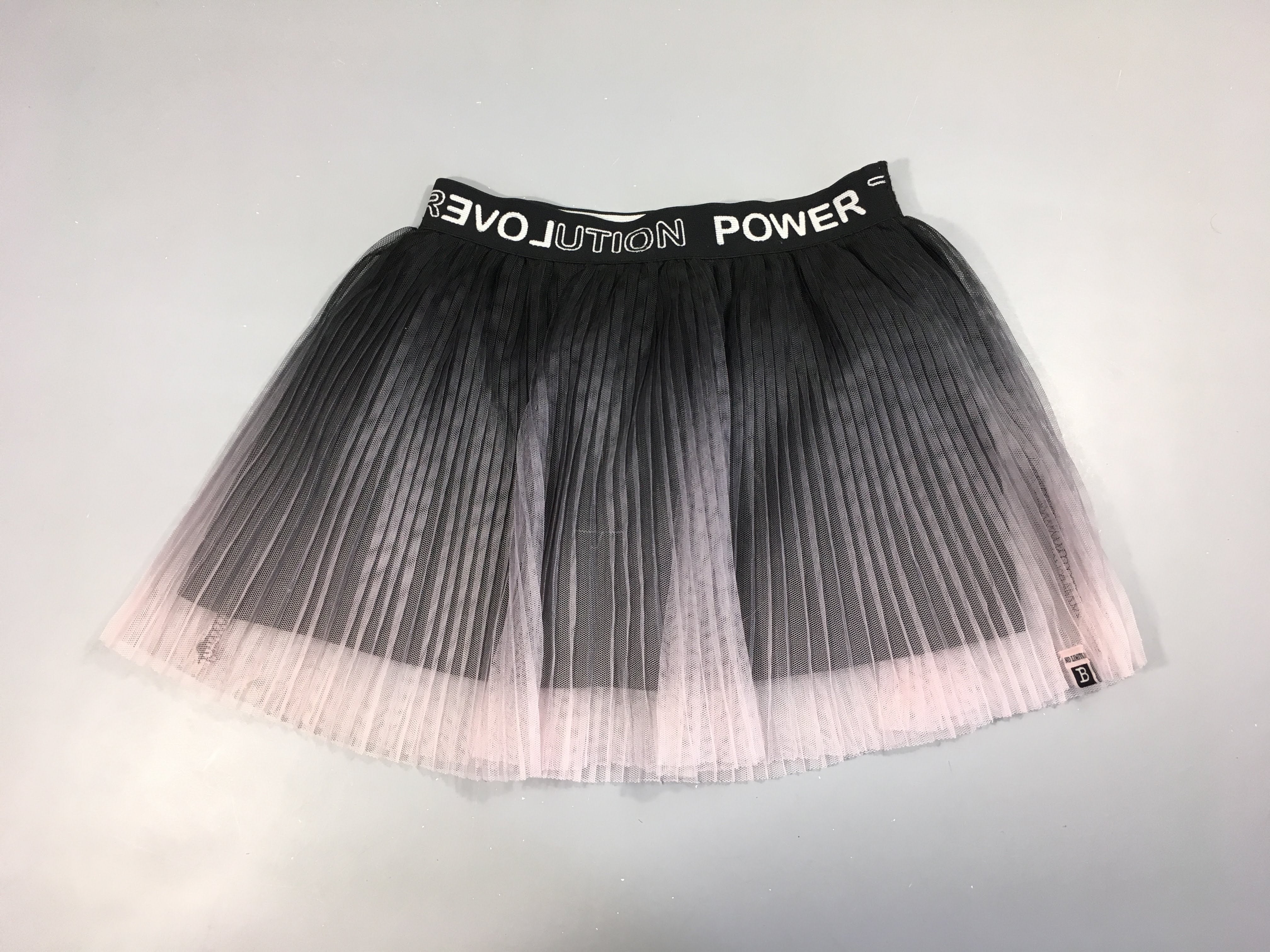 Jupe tulle noir/rose