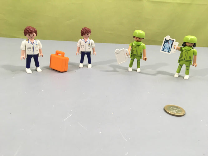 Lot de 2 chirurgiens + 2 pilotes, moins cher chez Petit Kiwi