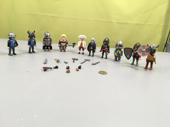 Lot de chevaliers - vikings, moins cher chez Petit Kiwi