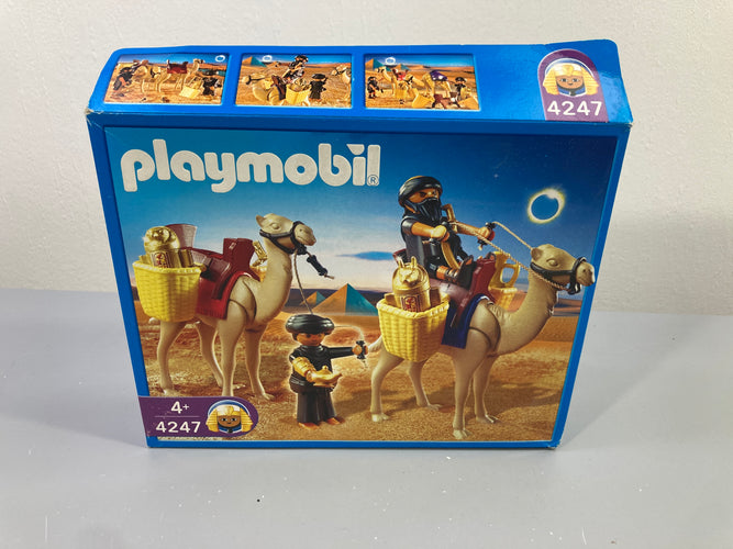 Playmobil - 4247 - Voleurs Egyptiens et Dromadaires Complet, moins cher chez Petit Kiwi