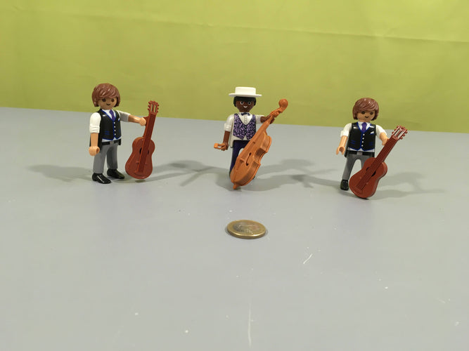 Lot de 3 musiciens, moins cher chez Petit Kiwi