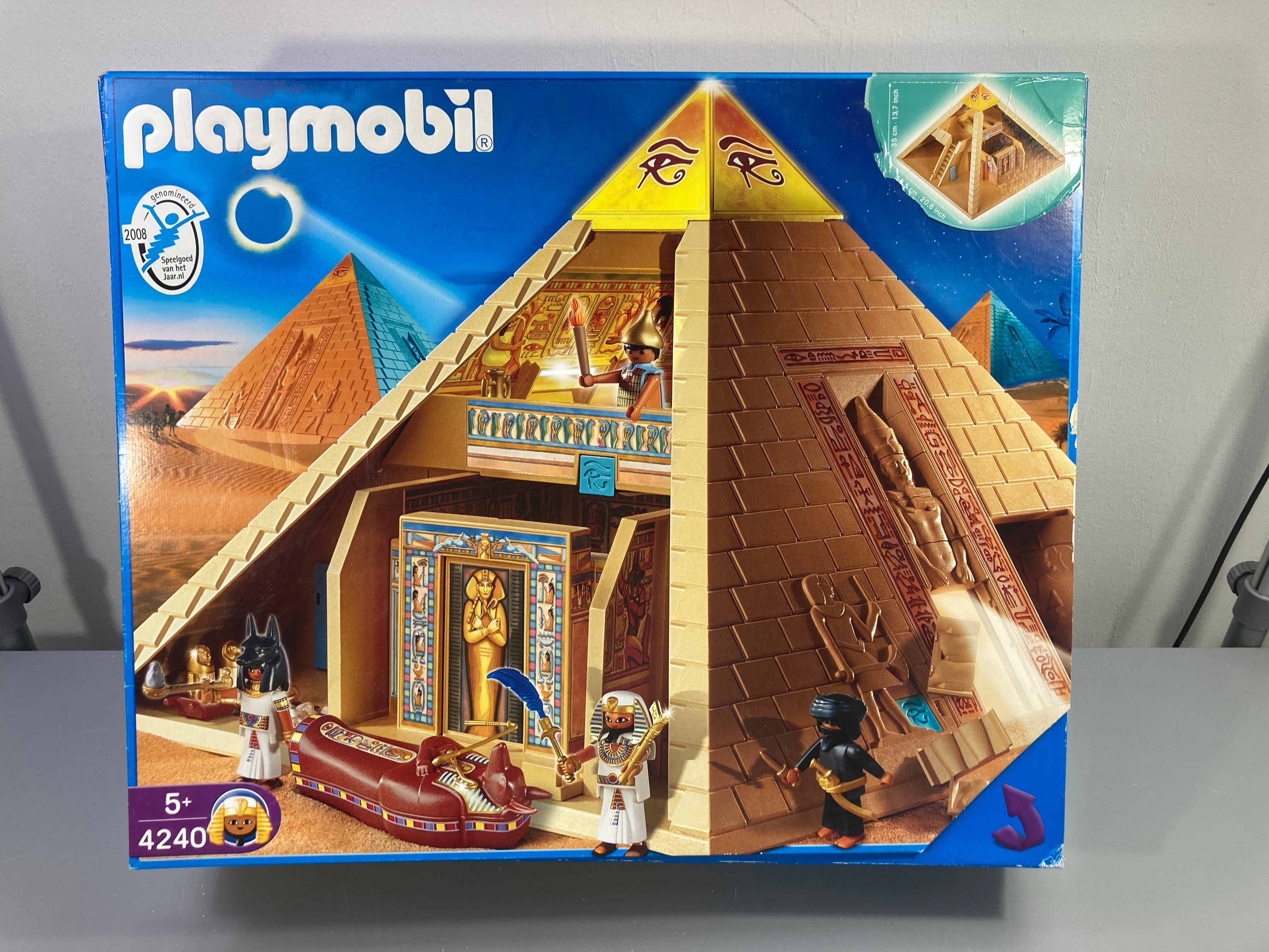 Playmobil- 4240 - Pyramide égyptienne Complet