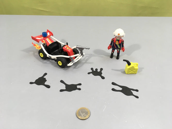 Véhicule et pompier, 70554 - manque feux et 1 projecteur, moins cher chez Petit Kiwi