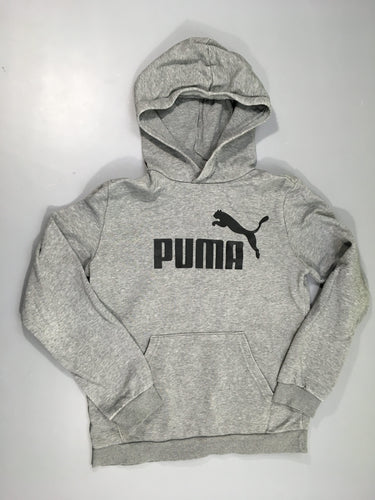 Sweat à capuche gris chiné, moins cher chez Petit Kiwi