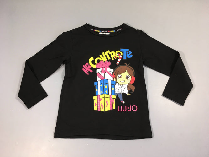T-shirt m.l noir cadeaux sequins, Liu Jo, moins cher chez Petit Kiwi