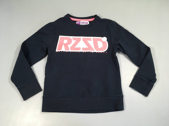 Sweat bleu marine RZZD, moins cher chez Petit Kiwi