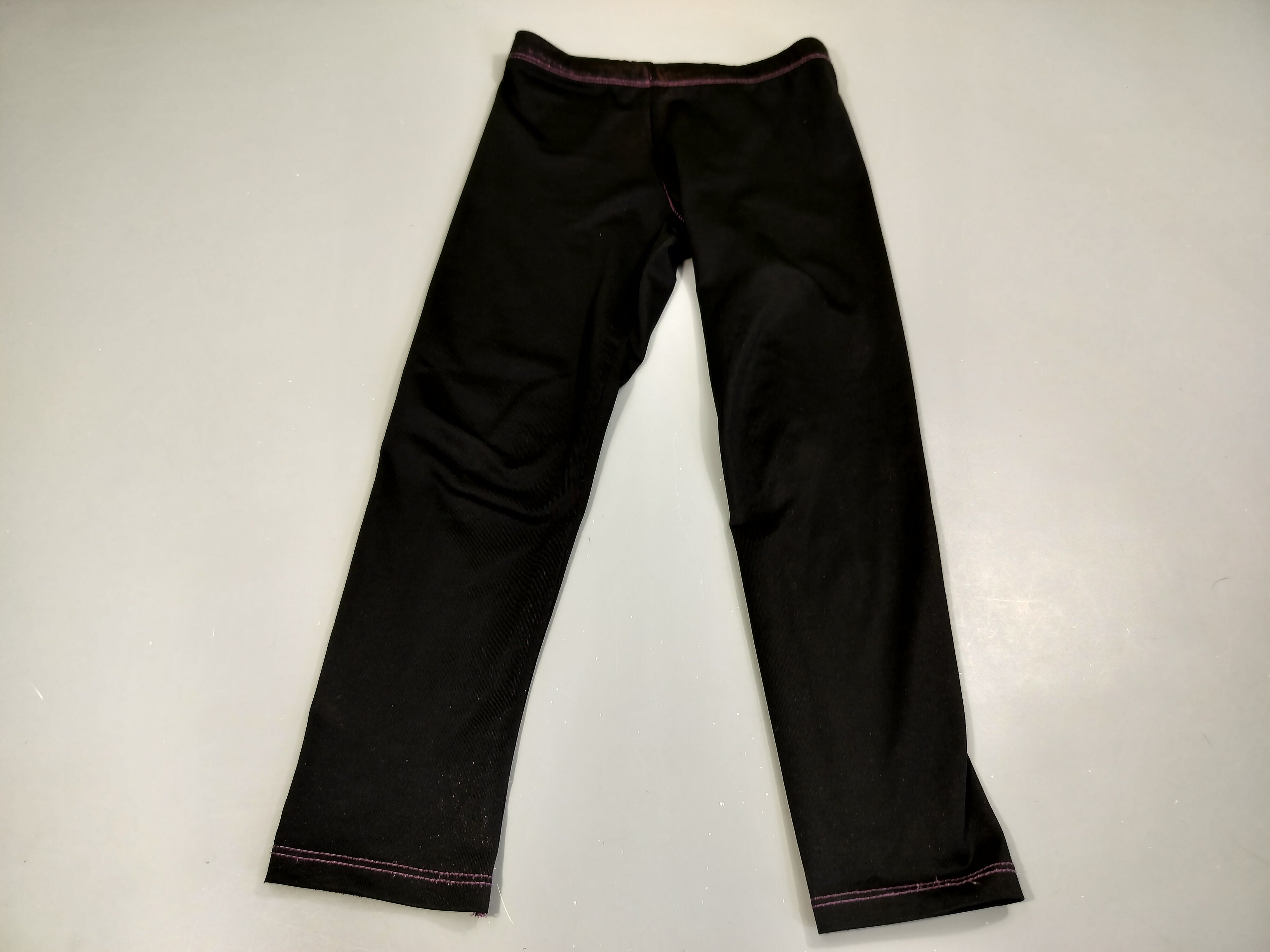 Legging de sport noir irrisé