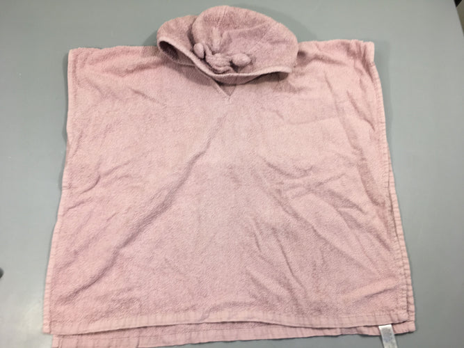 Cape de bain éponge lavande, 60x120, moins cher chez Petit Kiwi