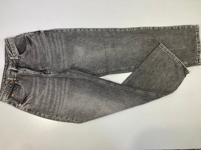 Jeans gris foncé Wide Leg 36, moins cher chez Petit Kiwi