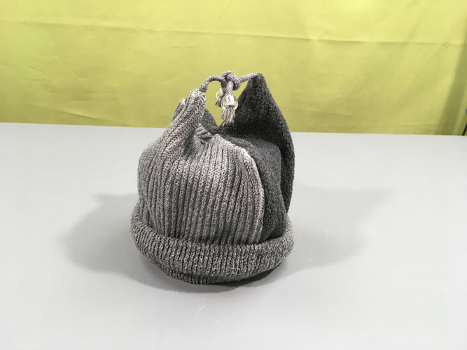 Bonnet gris, moins cher chez Petit Kiwi