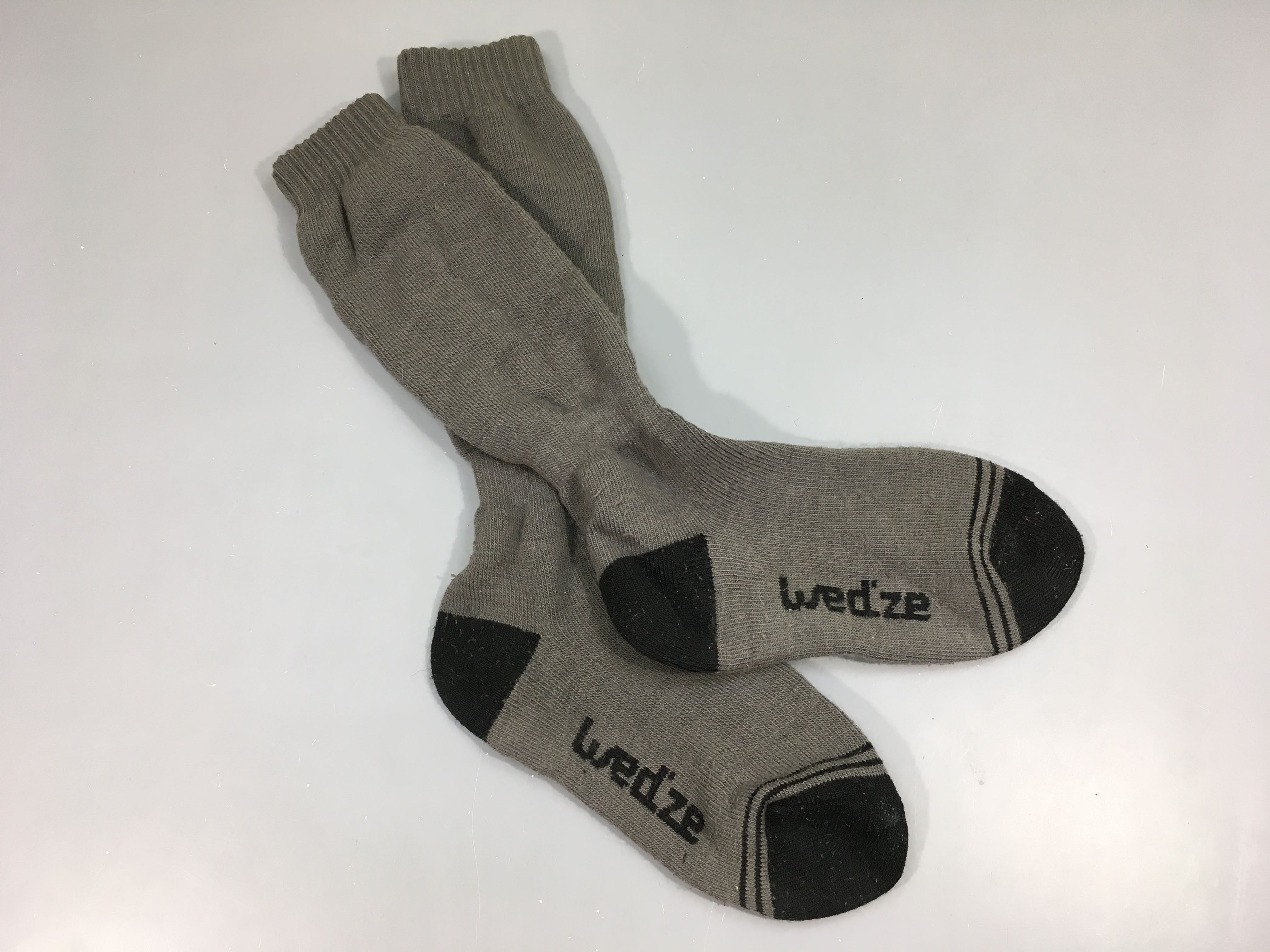 Chaussettes chaudes gris laine?, 35-35