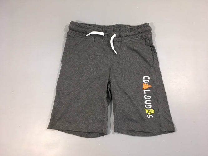 Bermuda jersey gris Cool, moins cher chez Petit Kiwi