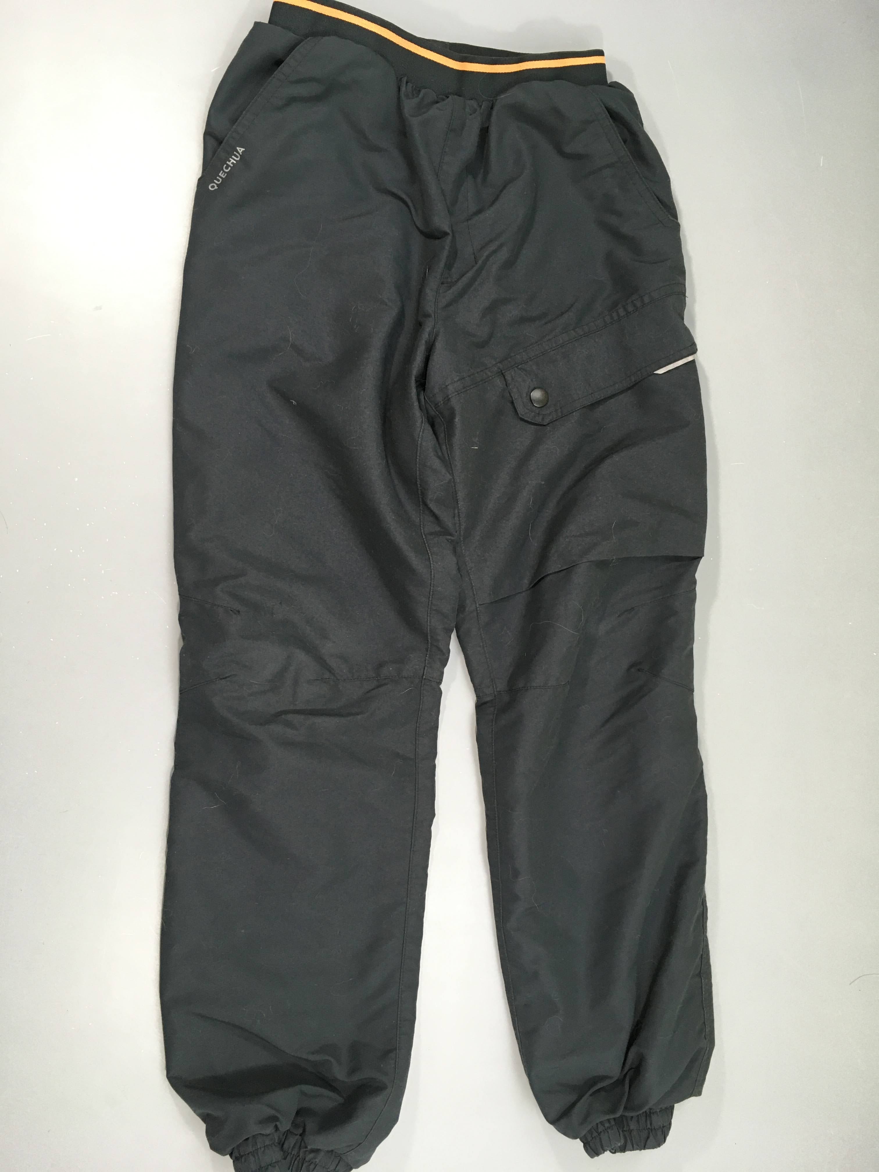 Pantalon chaud bleu marine doublé thermo
