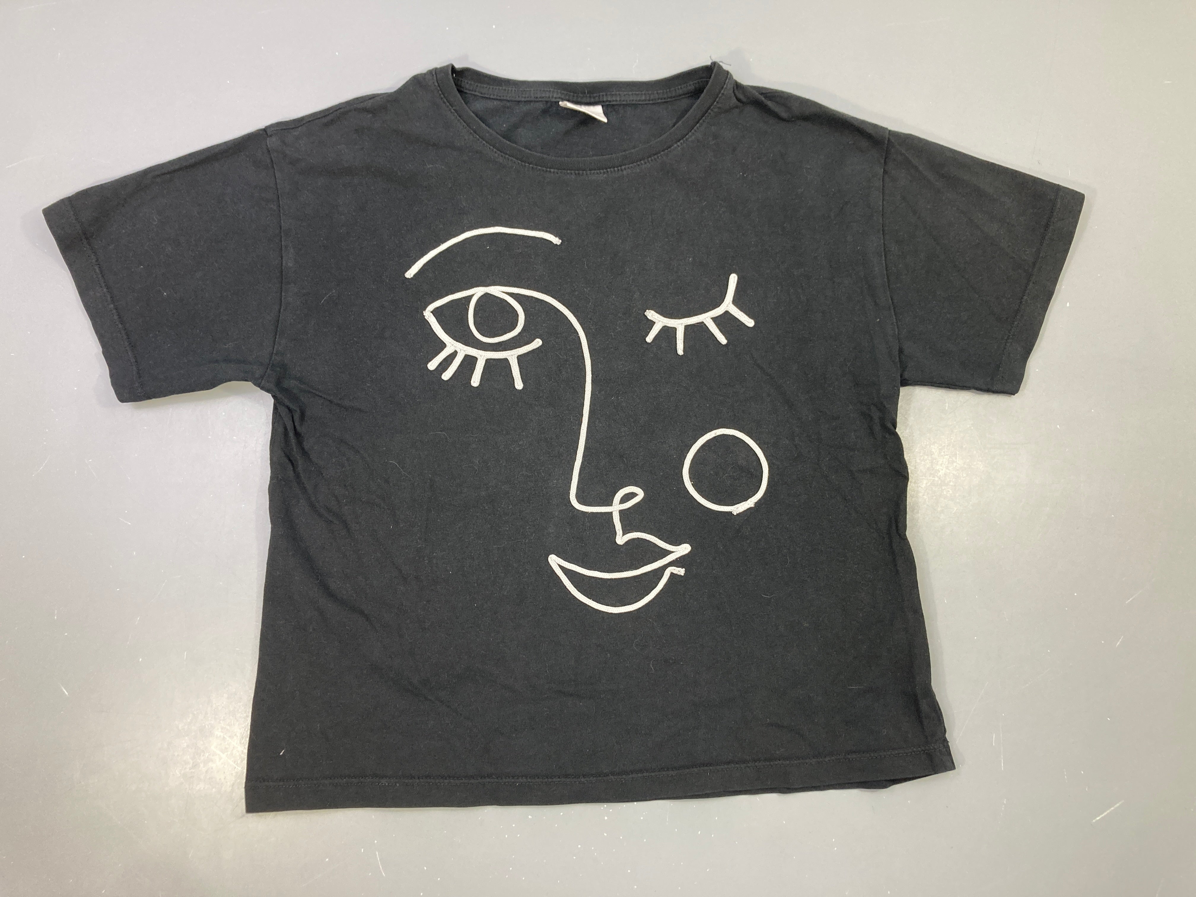 T-shirt m.c noir yeux