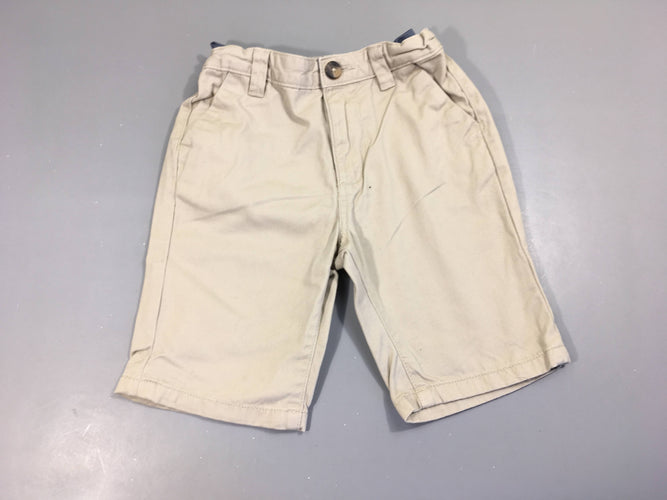 Bermuda chino beige, moins cher chez Petit Kiwi