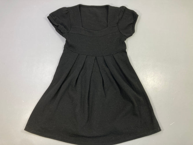 Pull tunique m.c noir, moins cher chez Petit Kiwi
