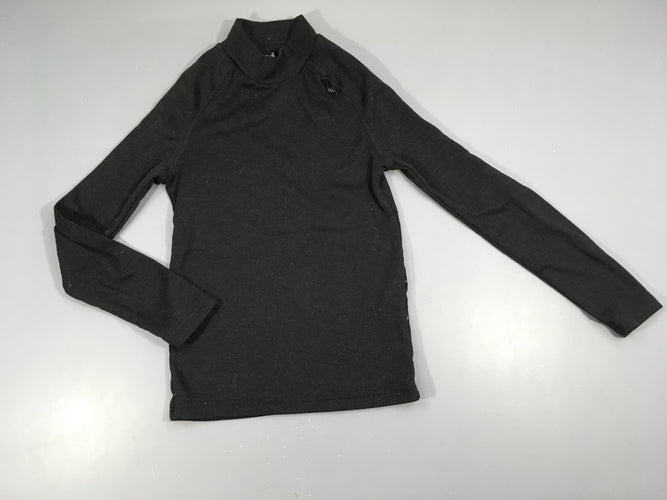 T-shirt m.l noir chiné thermique, Wed'ze, moins cher chez Petit Kiwi