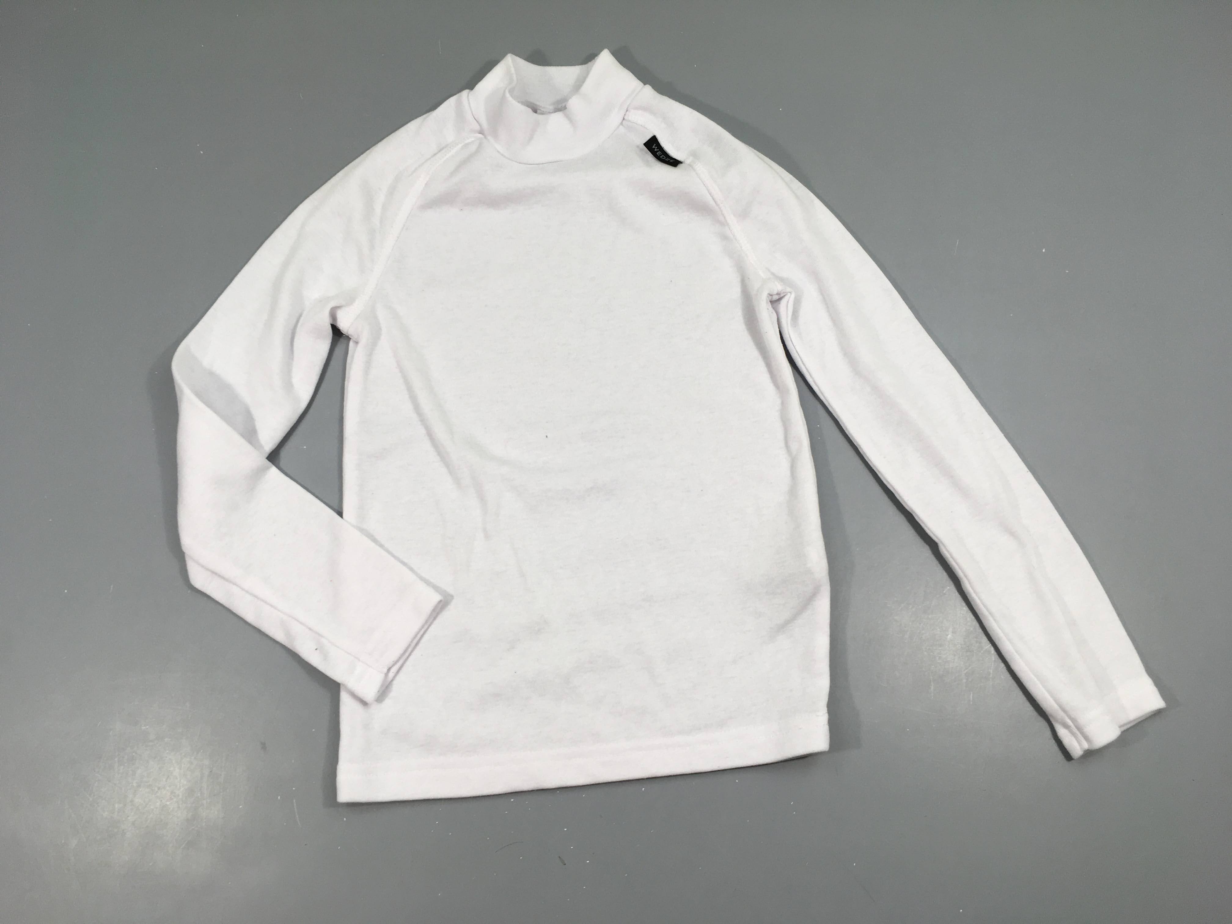T-shirt m.l blanc thermique, Wed'ze