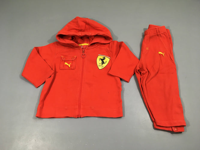 Training 2pcs rouge Ferrari, légèrement décoloré, moins cher chez Petit Kiwi