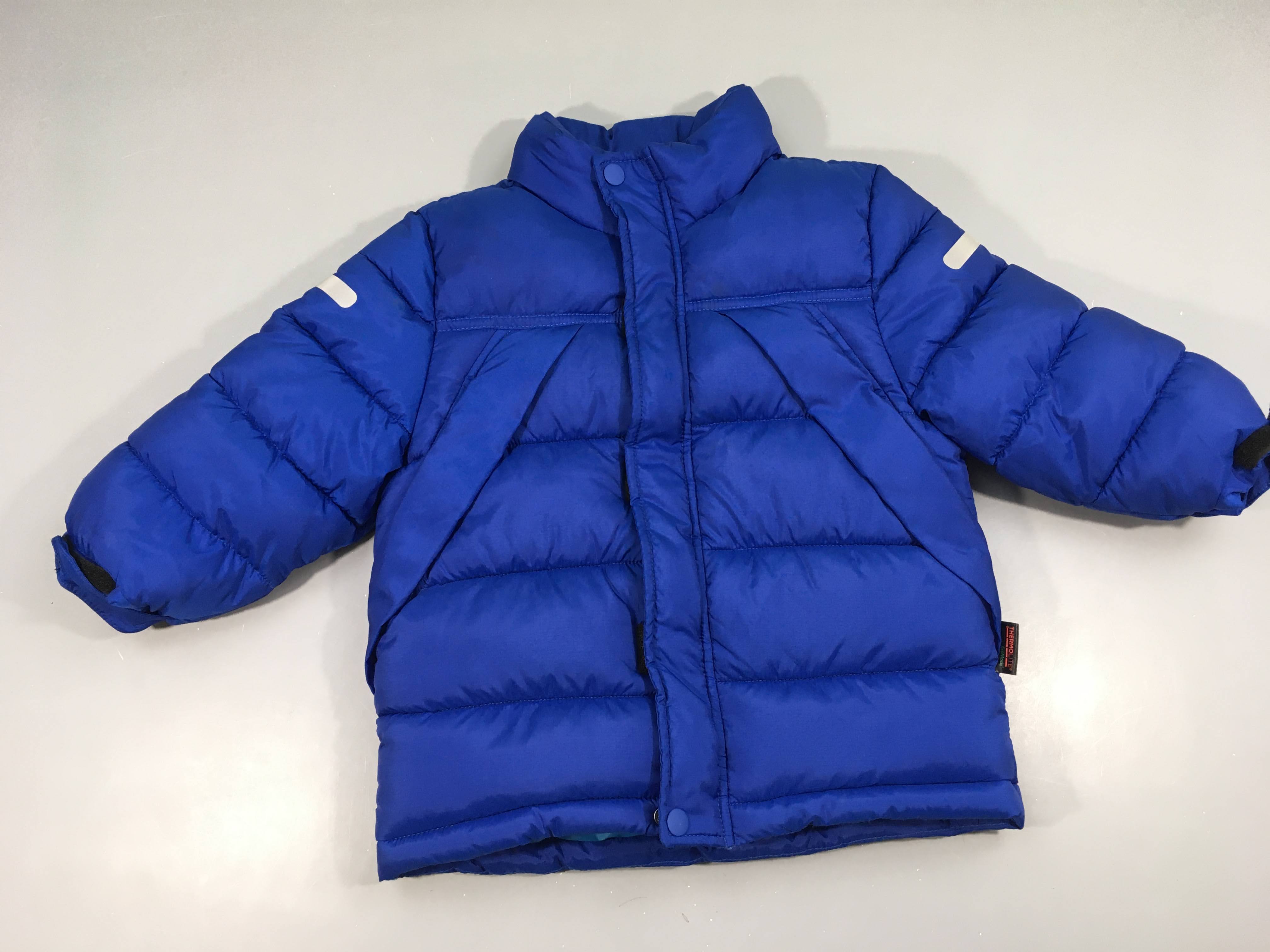 Doudoune bleue