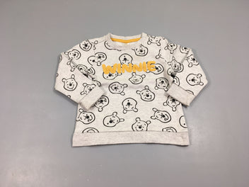 Sweat gris chiné Winnie