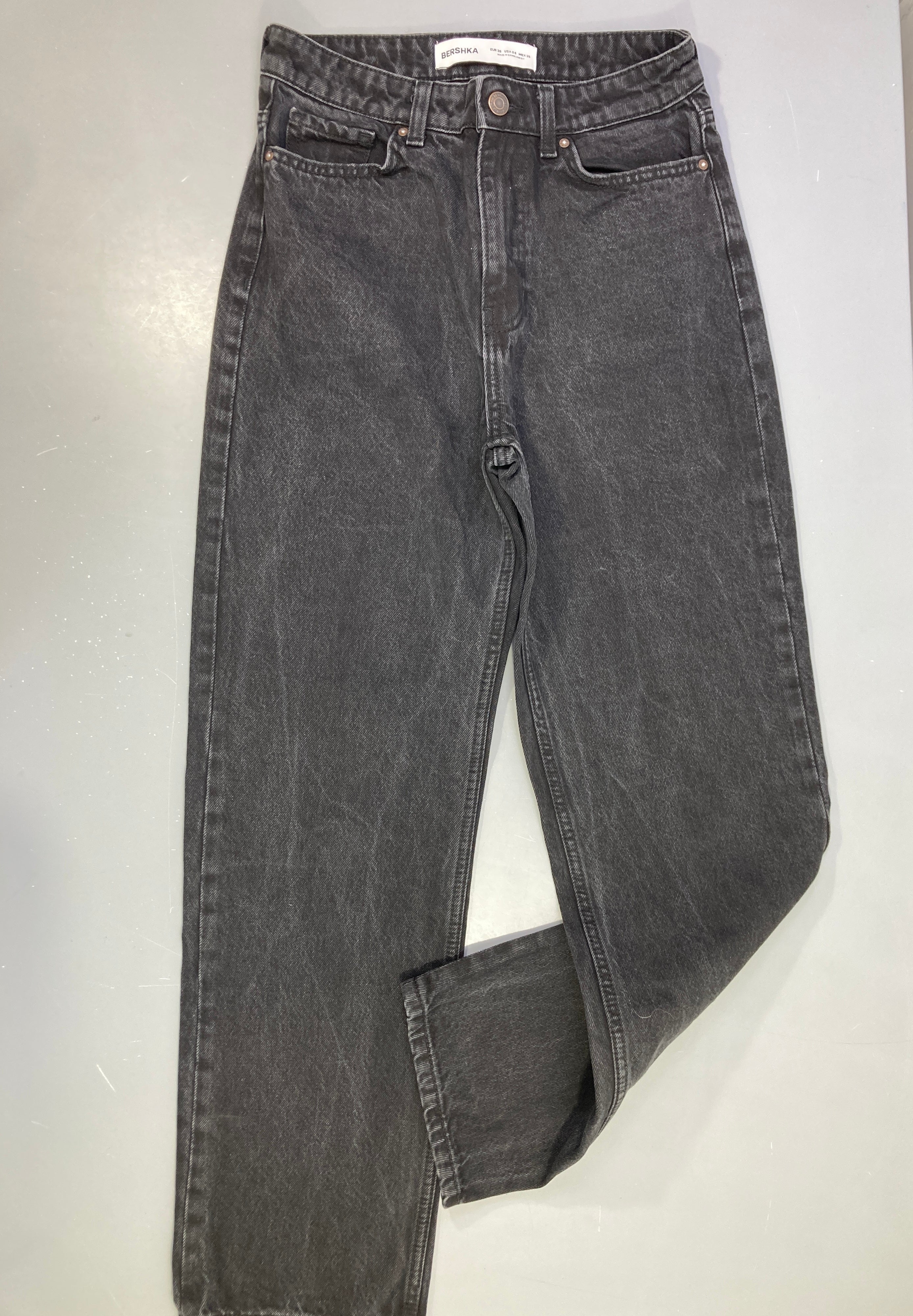 Jeans Mom anthracite