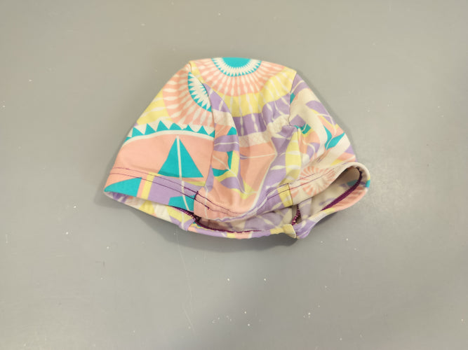 Bonnet de natation motifs pastel, moins cher chez Petit Kiwi