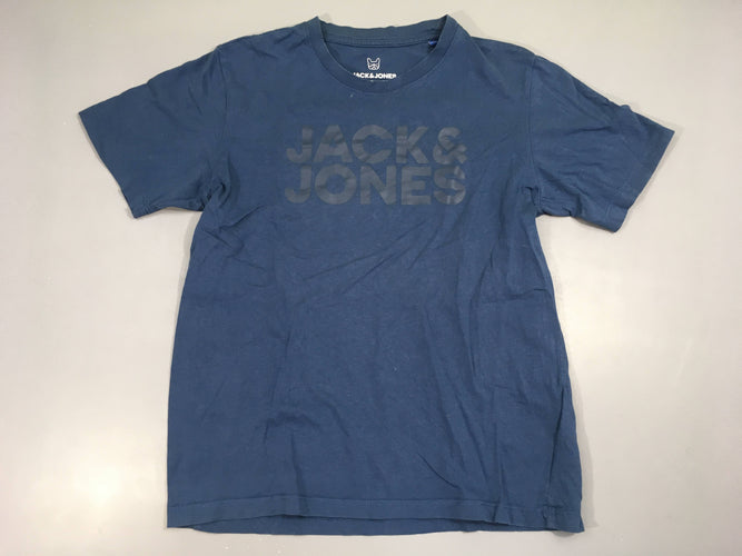 T-shirt m.c bleu Jack&Jones, moins cher chez Petit Kiwi